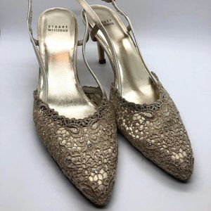 Stuart Weitzman Bridal Sandal Sz. 9.5